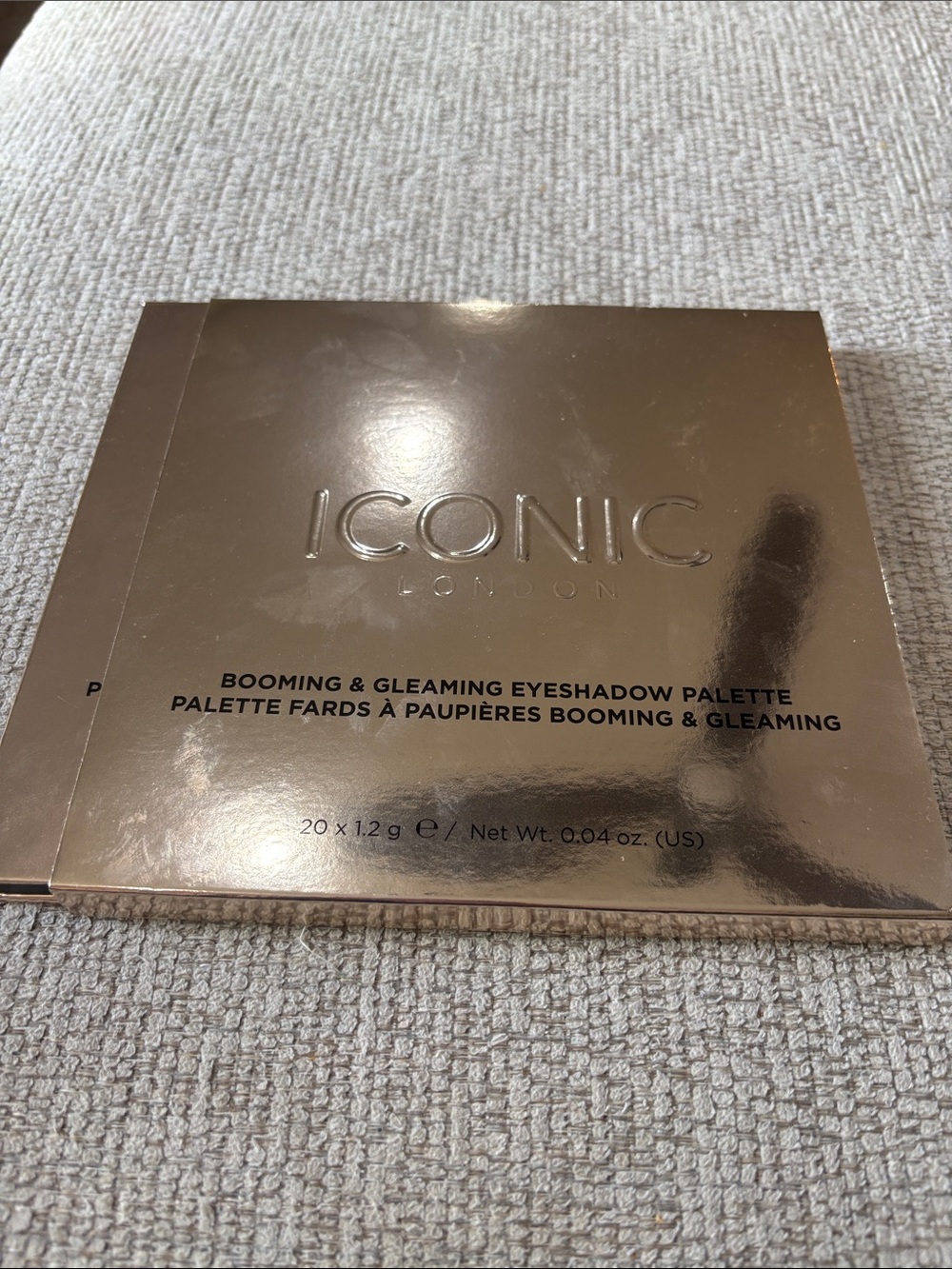 ICONIC London Eyeshadow Palette in Rose Gold Mirror Finish
